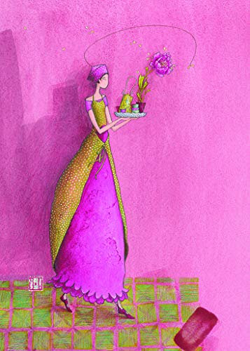 Aquarupella Notizbuch, 192 Seiten, Gaëlle Boissonnard, Rosa, 13 x 21 cm