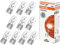 10x Osra.m W3W 12V 2821 Standard Bremslicht Hecklicht Parklicht Lizenzlicht Ersatz Halogen Lampe E-geprüft