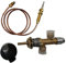 FKJLUN Terrassenstrahler Baldachin Shield Outdoor Indoor Kamine Ersatzteile Heater Komponente Messing Safety Control Valve System Ganze Sets 2ST Gas-Terrassenheizung Ersatzteile