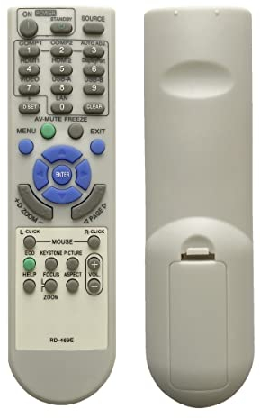GreenBale Télécommande de Projecteur pour NEC M402W M362W M322W M402X M362X M322X M282X M352WS M302WS M332XS M403W M363W M323W M403X M363X M323X M283X M353WS M303WS M333XS P452H P452W P502H P502W