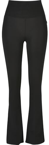Urban Classics Damen Ladies Organic Stretch Jersey Bootcut Leggings