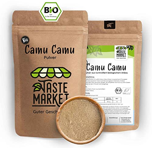 100 g BIO Camu Camu Pulver | aus kontrolliert biologischem Anbau | natürliches Vitamin C