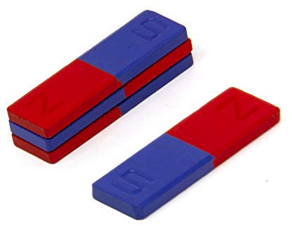 16 X 4 X 50mm Langer Ferrit-Bar-Magnet Mit Nord- Und Süd-Magnet (Packung 4)