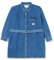 Calvin Klein Jeans Damen Belted Shirt Dress Plus J20J222349 Jeanskleider, Denim (Denim Light), 3XL