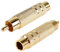 PNGKNYOCN Adattatore RCA a 1/4 pollici, spina maschio RCA placcata oro a 6.35mm 1/4 pollici TS convertitore audio femminile per amplificatori, altoparlanti e altro ancora (confezione da 2)