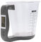 Caraffa Graduata con Bilancia Elettronica Digitale 1 kg con Display LCD, Bilancia da Cucina Digitale E Misurino, Pesi E Temperature Possono Essere Misurati Portatile per L'uso Quotidiano(Negro)