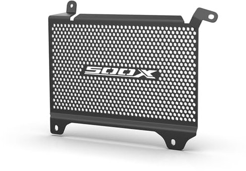 OXLLONE Radiatore Motociclo di Copertura della Griglia del Radiatore di Alluminio per CB500X CB 500X 2022 2023 2024-Nero