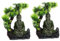 BESPORTBLE 2st Alte Buddha-Statue Im Aquarium Dekorationen Für Betta-Becken Tank- Aquarienverzierung Aquarium Buddha-Landschaft Fischbecken Glas Ornament Sitzende Statue Traum Harz
