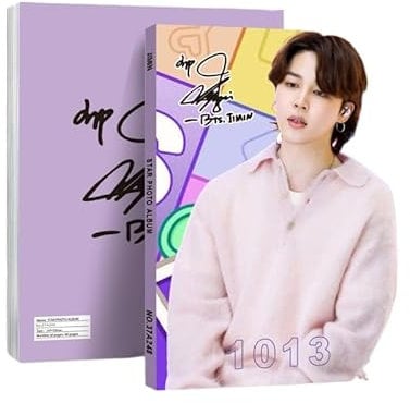 KAIZUKICHIN KPOP BTS-Mitglied Jimin neues Album ProducCTIONDIARY Album Idol Star Fotoalbum (37A248-JIMIN)