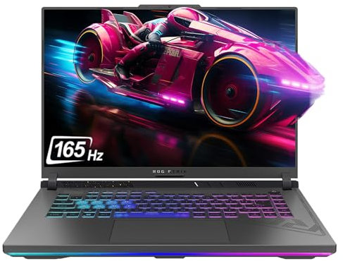 ASUS ROG Strix G16 Gaming Laptop, Intel i7-13650HX, 64 GB DDR5 RAM, 2 TB PCIe SSD, 16:10 WQXGA (2560x1600), Nvidia G-Force RTX 4060, W11 Home