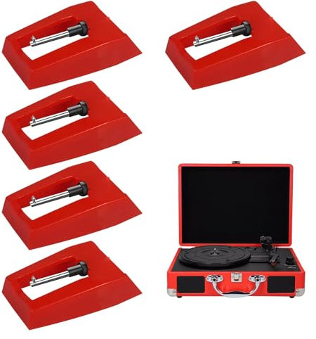 Record Player Needle,5 pcs Record Player Needle Replacement,Turntable Replacement Needle Durable Record Player,Replacement Accessories Vinyl Needle For Vinyl Record Player Lp Phonograph