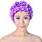 Gorro de baño con flores,Elegantes gorros florales, gorro de baño con flores para mujer | Gorros de baño de estilo retro, gorro de baño de pelo largo y corto para mujer, para parques acuáticos, piscin