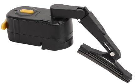 Motorrad-Helmwischer, 1200 MAh Wiederaufladbarer Helm-Scheibenwischer, Universeller Wasserdichter Helmwischer, Geeignet für die Meisten Helm-Windschutzscheiben