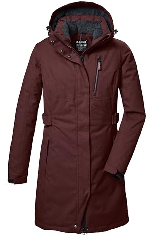 Killtec Damen Kow 303 Wmn Prk Funktionsparka/Parka mit abzippbarer Kapuze