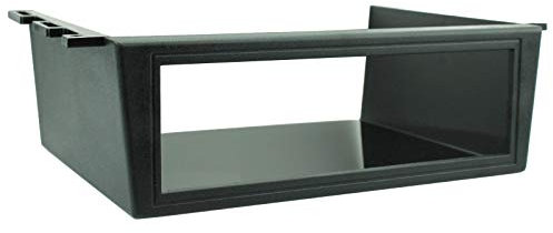 CD Radio Stereo Headunit Universal Under Dash Car Audio Single Din Stereo Adaptor Support Tray Box Panel