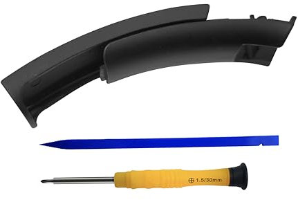 Replacement Slider Cover Outer & Inner Replacement Parts for Sony WH-1000XM3 WH1000XM3 fit Both Left and Right Side(Only One Pair,Not 2 Pair)-Black