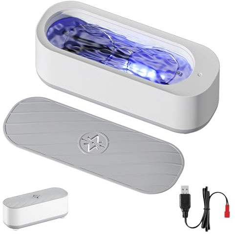 Opticlear, Gründliche Reinigung, Schneller und Leiser Betrieb, Kompaktes Design für Zuhause/Reisen