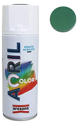 Arexons Bombe de Peinture Acrylique Vert Mousse ral 6005 (Honda CR) (Spray 400 ML) (3989)