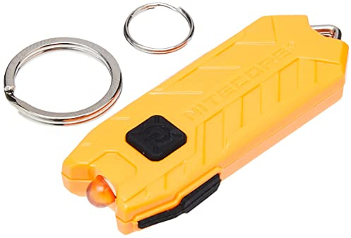Nitecore Unisex Tube V2 Schlüsselanhänger Licht, Orange, Einheitsgröße