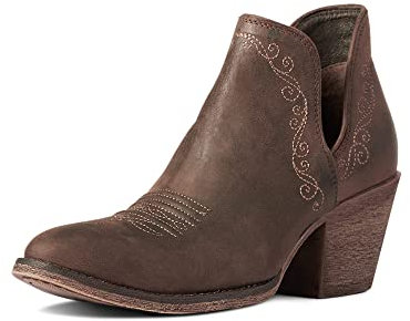 ARIAT Encore R Toe Western Boot, Stivali Donna, Marrone spolverato, 37 EU