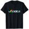 Amiga Tick Retro-Computer, Regenbogen-Stil, Weiß T-Shirt