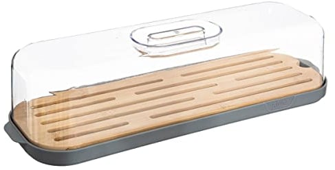 5FIVE Boîte à pain avec planche à découper/Ramasse miettes.