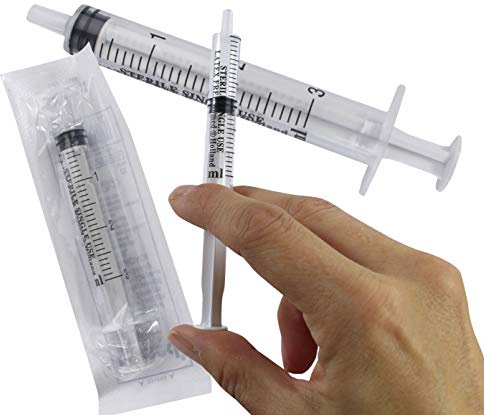 Romed Medical Einmalspritzen Einwegspritzen 3-parth (Spritze 2-3 ml, Menge: 50 Stück)