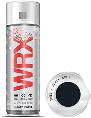 AKCALI WRX Schwarzgraue Sprühfarbe 400 ml – Schwarzgrau 7021 – RAL 7021 Mehrzweck – Sprühfarbe für Metall – Sprühfarbe für Kunststoff – Sprühfarbe für Holz (1)
