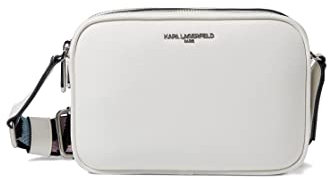 KARL LAGERFELD Paris Maybelle Crossbody, Winterweiß/Blush, Einheitsgröße