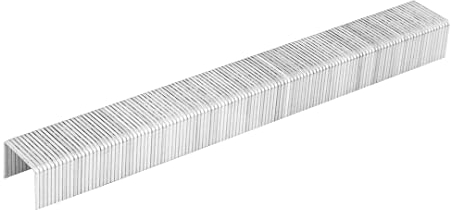 NEO TOOLS Lot de 4000 agrafes galvanisées pour agrafeuse pneumatique NEO modèle 14-572 GA21 type 80 (380) Longueur 6-16 mm Fil d'acier galvanisé résistant à la corrosion (8 mm)