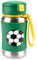Skip Hop Toddler Sippy Cup with Straw, Sparks Stainless Steel Straw Bottle, Soccer