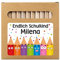 Striefchen® 12 Buntstifte in personalisierter Verpackung als Geschenkidee Endlich Schulkind - Stifte