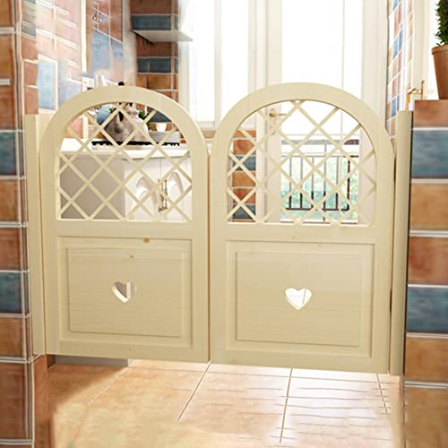 Saloon Cafe Door Saloon Swing Door Swing Door Kitchen Restaurant Hall Doors, Arched Cafe Swing Door Decoration, Natural Half Waist Door Western Style,