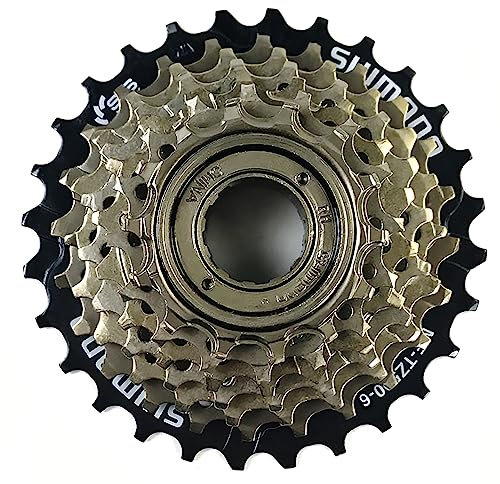 RainFlowwer Roue libre à visser MF-TZ500 6 7 vitesses 14-28 34 dents pour VTT vélo de route (TZ500-7 14-34T)