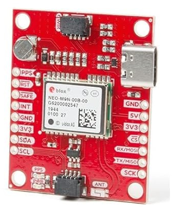 SparkFun Qwiic - GPS Breakout, NEO-M9N, Chip Antenne