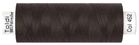 Gütermann Nähgarn Allesnäher TOLDI | 40 Farben (Braun) | 500m | Polyester