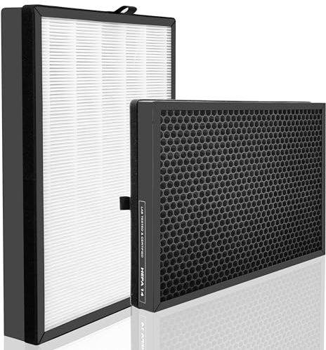 Khotilong Hepa H14 Air Purifier Replacement Filter Compatible with PuroAir 400 Air Purifier,Pack of 2.