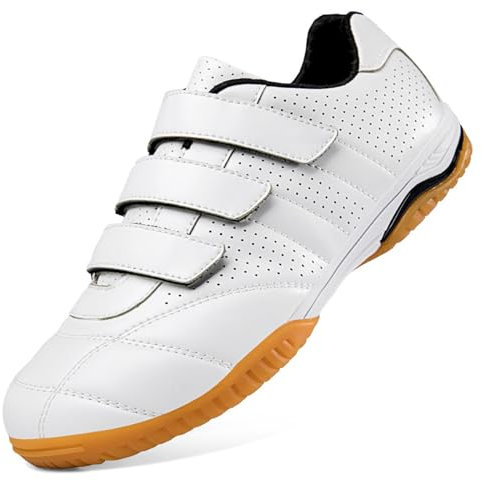 Professionelle Fechtschuhe Fechtsportschuhe for Herren Und Damen Fechtwettkampfschuhe Verschleißfest Und rutschfest (Dicke : White, Size : 30)