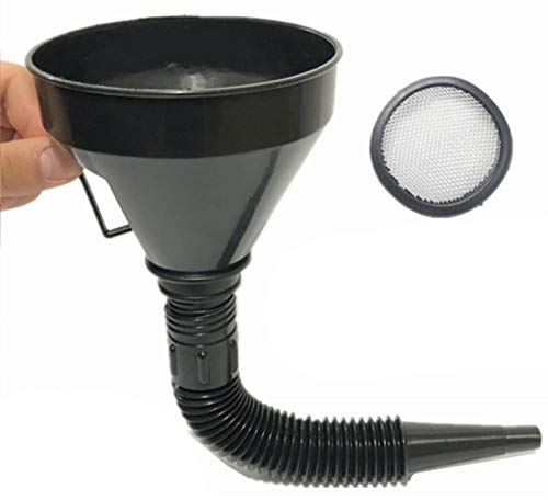 Entonnoir De Carburant - Entonnoir De Ravitaillement En Huile Avec Tuyau - Entonnoir Pliable Carburant Flexible, Entonnoir Pour Moto, Voiture