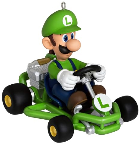 Hallmark Keepsake Christmas Ornament, Nintendo Mario Kart Luigi, Gifts for Gamers