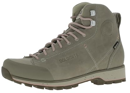 Dolomite Cinquantaquattro High FG Evo GTX Ws komfortable und wasserdichte Freizeitschuhe Damen mit Nubukleder Obermaterial | Wasserdicht | aluminium grey UK 8,5 - EU 42,5