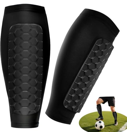 Schienbeinschoner Kinder Fussball S – Atmungsaktiv & rutschfest für Heranwachsende Fußballspieler 30-50kg, Effektiver Schutz Beim Fußball, Basketball, Radfahren & Wandern