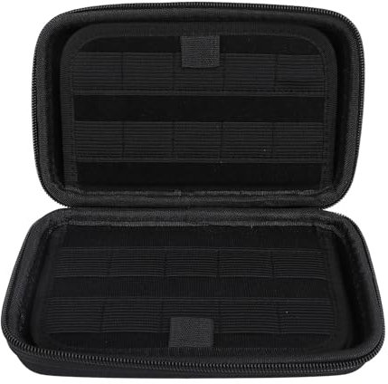 Annadue Game Card Case 80 Slots Kompatibel mit Games -Patronen oder SD, Hard -Shell -Kartenhalter -Organisator Home & Travel Storage Bag Traging Case