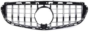 Kühlergrill Für E Für Klasse W212 2009-2015 Auto Front Racing Grill Diamant Schwarz Silber Kühlergrill Vorne(14-15 Sliver)