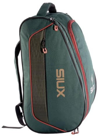 Siux - Paletero Edge con Capacidad para 2 Palas y Compartimento para Zapatillas - Tipo Mochila Ligero y Resistente