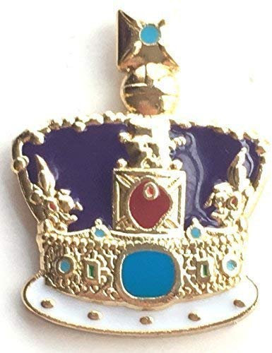 Emblems-Gifts Royal Krönung Krone Emaille Anstecker