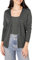 Amazon Essentials Women's Lightweight V-Neck Cardigan Jumper (Available in Plus Size), Charcoal Heather, L