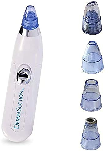 Derma Suction - Hautreinigungsgerät - Vakuumsauger zur effektiven Gesichtsreinigung - Mitesserentferner befreit die Poren sanft und gründlich für reine Haut