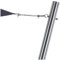 Toldoro® 3,5m Sonnensegelmast mit Augbolzen mit Bodenhülse / Ø70mm Wandung rostfreier Sonnensegelmast aus V2A Edelstahl/Pfosten für Sonnensegel/Stabiler Sonnensegel Mast