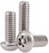 BOZONLI Linsenkopfschrauben Torx M6 - Innensechsrund Maschinenschrauben Edelstahl Sicherheit Diebstahlsicherungsschraube M6×20mm,5 pcs